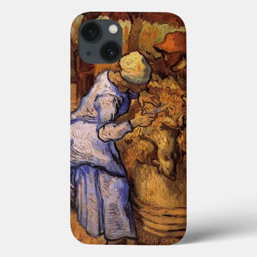 Schaapscheerders (naar Millet) door Vincent van Go Case-Mate iPhone Case (Achterkant)