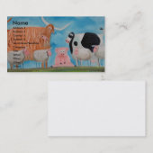 schaapskuid visitekaartje (Voorkant / Achterkant)