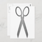 schaar briefkaart (Voorkant / Achterkant)