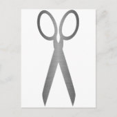 schaar briefkaart (Voorkant)