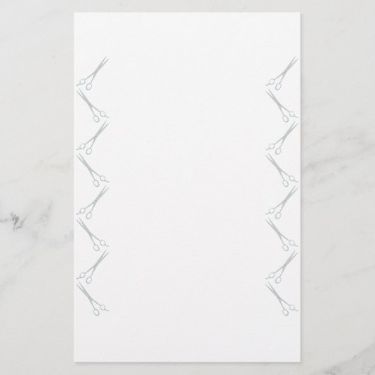 schaar briefpapier (Voorkant)