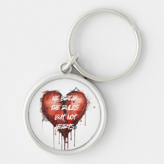 Schaar de regels sleutelhanger (Voorkant)