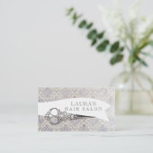   schaar Haarsalon Visitekaartjes (Staand voorkant)