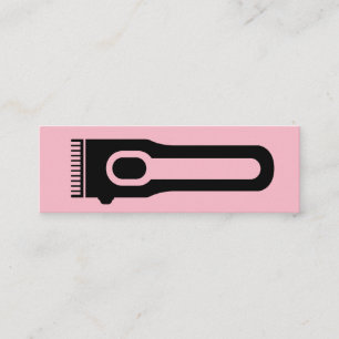 Schaar Kapper Haarstylist Mini Visitekaartje