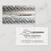 Schaar | Kapper Visitekaartje (Voorkant / Achterkant)