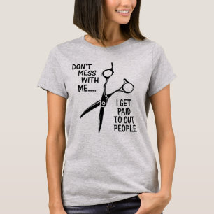 Schaar Kapsalon Humor T-Shirt
