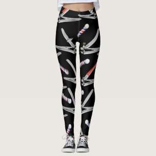 Schaar Klem Legging Met Kapper Paal