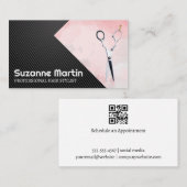 schaar | Kunstmatig kleurenblok Visitekaartje (Voorkant / Achterkant)