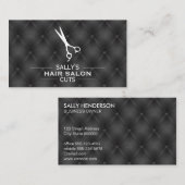 Schaar met scheidingswanden | Luxe bekledingscushi Visitekaartje (Voorkant / Achterkant)