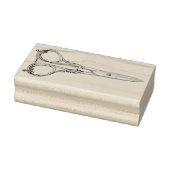  schaar met schuifwiel 	rubberstempel (Stempel)