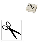 Schaar Rubberstempel (Gestempeld)