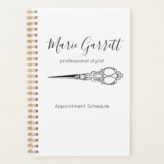  Schaar Salon Business Custom Planner (Voorkant)