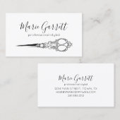  schaar Salon Visitekaartje (Voorkant / Achterkant)