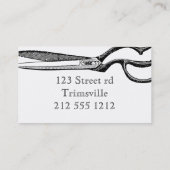  schaar-themathema visitekaartje (Achterkant)