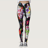 Schaar van de Suikerschedel en bloedige intimidati Leggings (Voorkant)