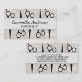 Schaar  visitekaartje (Voorkant / Achterkant)