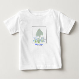 Schaats baby t-shirt