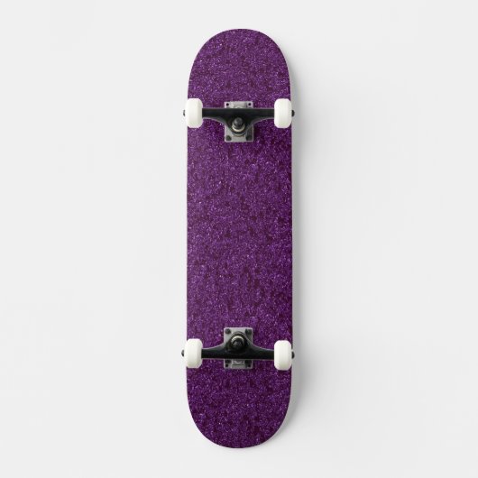 Schaats Board Complete Paarse glitter Afbeelding Skateboard (Voorkant)