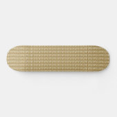Schaats Board Gold Ribbed Skateboard (Horizontaal)