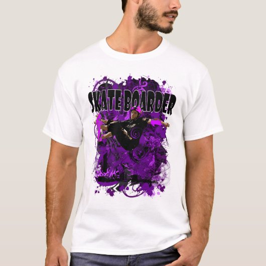 SCHAATS BOARDER T-SHIRT (Voorkant)
