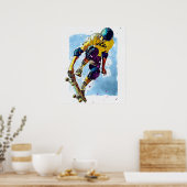 Schaats Boarding 20" x 24" Poster (Keuken)