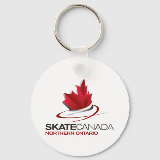 Schaats Canada Northern Ontario Logo Sleutelhanger