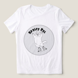 Schaats Cat T-Shrit Tri-Blend Shirt