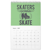Schaats datums kalender (Mar 2027)