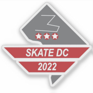 Schaats DC 2022 Weekend Sticker