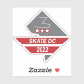 Schaats DC 2022 Weekend Sticker (Vel)