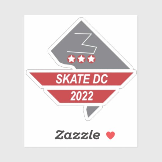 Schaats DC 2022 Weekend Sticker (Vel)