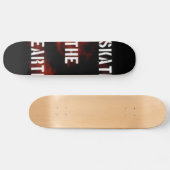 Schaats de Aarde Skateboard (Horizontaal)