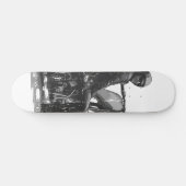 Schaats Decom met chopper-motorcycle Rider Skateboard (Horizontaal)
