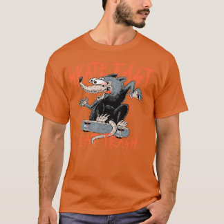 Schaats Fast Eat Trash T-shirt