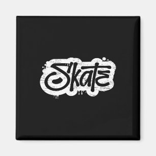 Schaats Graffiti Vervuild Skateboarden Schaatsers Magneet