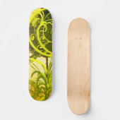 Schaats Groen Abstract Skateboard (Voorkant)
