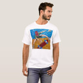 Schaats Halfpipe T-shirt (Voorkant volledig)