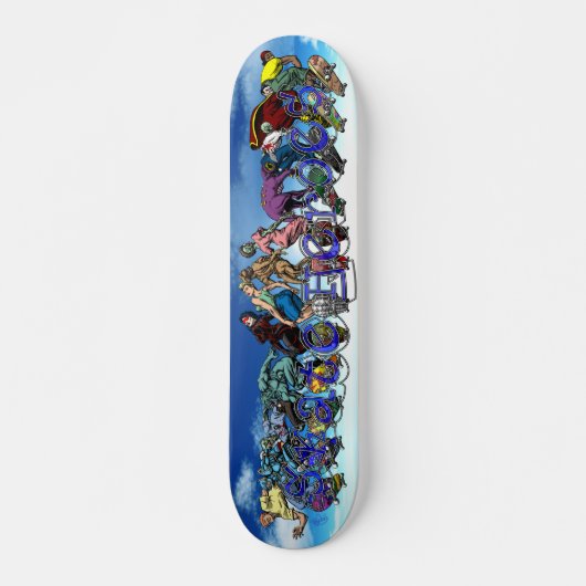 Schaats Heroes Skateboard (Voorkant)