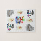 Schaats Jigzaag Puzzle Legpuzzel (Horizontaal)