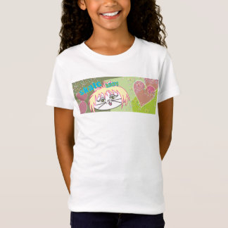 Schaats Kat liefde T-shirt