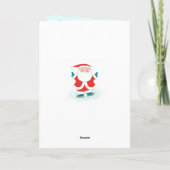 Schaats Kerst Kaarten (Achterkant)