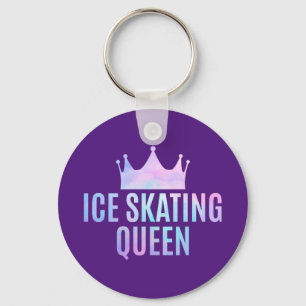 Schaats Koningin - Schaatsliefhebbers Sleutelhanger