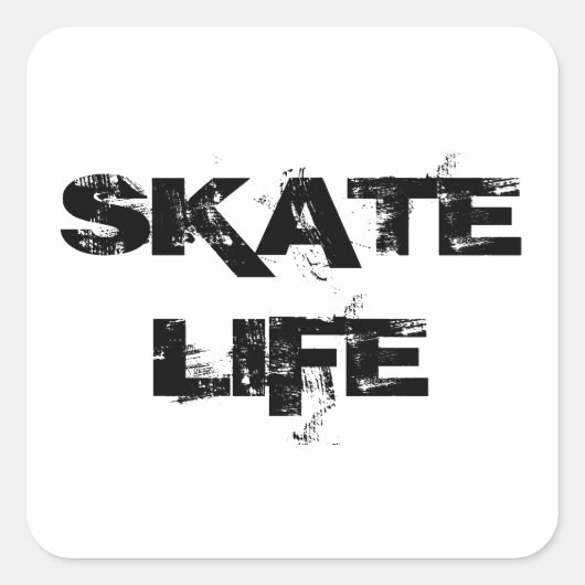SCHAATS LIFE STICKERS (Voorkant)