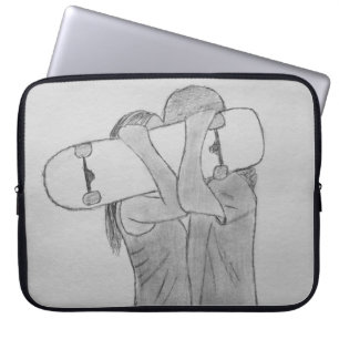 Schaats Love Laptop Sleeve