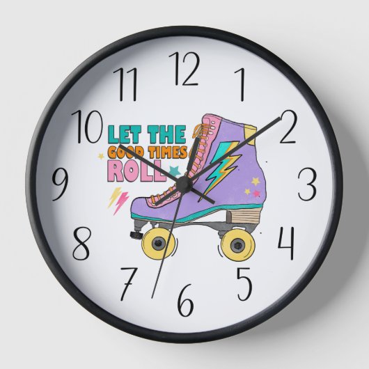 schaats met koelretrorroller (Voorkant)