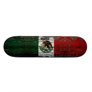 Schaats Mexico-vlag Skateboard
