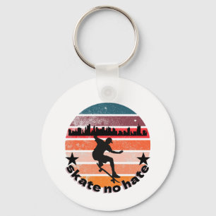 Schaats No Hate Sleutelhanger
