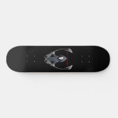 Schaats of Die Japans Grim Reaper Kanji Skateboard (Horizontaal)