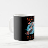 Schaats of die Skateboarder Boy Koffiemok (Voorkant links)