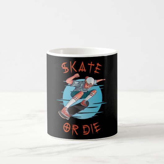 Schaats of die Skateboarder Boy Koffiemok (Center)